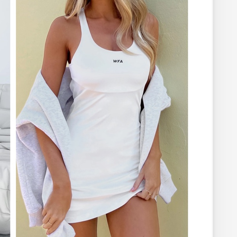 White Fox Athletic Tennis Dress